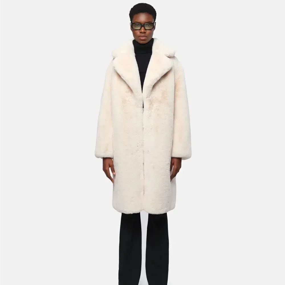 Apparis Mia Faux Fur Teddy Hooded Coat Sz XL NEW $445